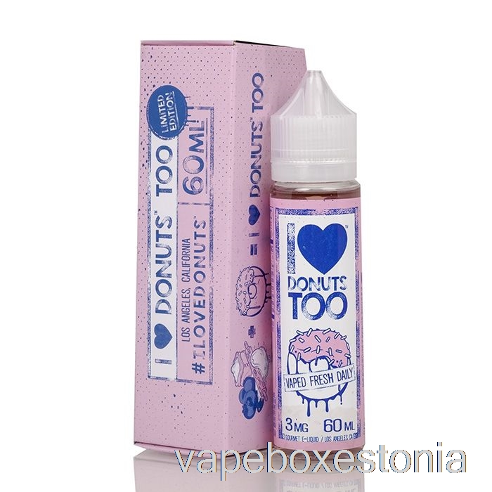 Vape Box Estonia I Love Donuts - Mad Hattter Mahl - 60ml 3mg
